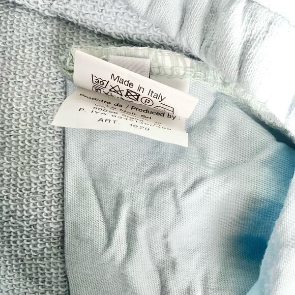 Jumper 1234 Baby Blue Cotton French Terry Knit Jogger Pant 3 M 10 - Picture 11 of 11